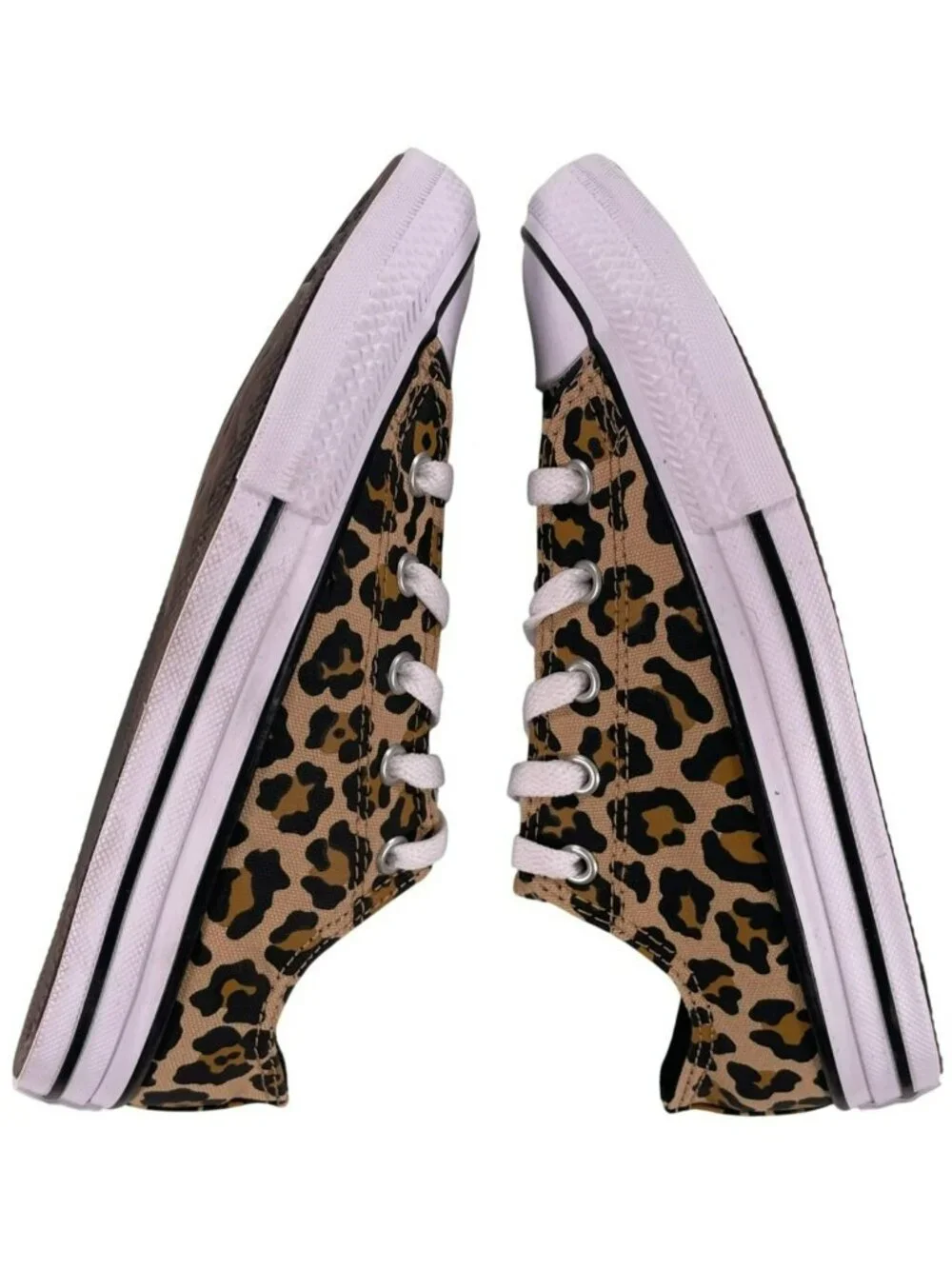 Converse Youth Leopard Print Chuck Taylor All Star Low Top Sneakers Size 1.5 NEW